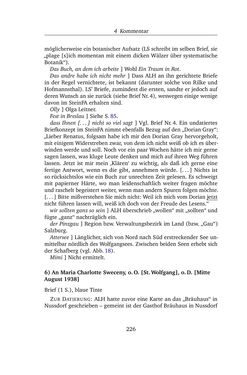 Image of the Page - 226 - in Alexander Lernet-Holenia und Maria Charlotte Sweceny - Briefe 1938-1945