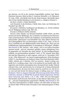 Image of the Page - 227 - in Alexander Lernet-Holenia und Maria Charlotte Sweceny - Briefe 1938-1945