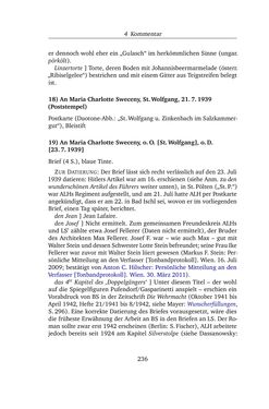 Bild der Seite - 236 - in Alexander Lernet-Holenia und Maria Charlotte Sweceny - Briefe 1938-1945