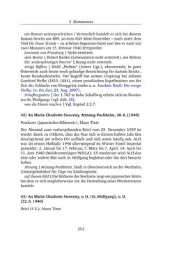 Bild der Seite - 253 - in Alexander Lernet-Holenia und Maria Charlotte Sweceny - Briefe 1938-1945