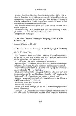 Image of the Page - 264 - in Alexander Lernet-Holenia und Maria Charlotte Sweceny - Briefe 1938-1945
