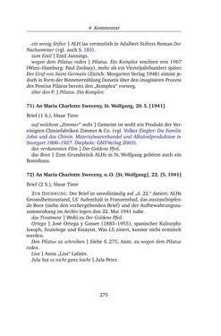 Image of the Page - 275 - in Alexander Lernet-Holenia und Maria Charlotte Sweceny - Briefe 1938-1945