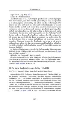 Image of the Page - 289 - in Alexander Lernet-Holenia und Maria Charlotte Sweceny - Briefe 1938-1945