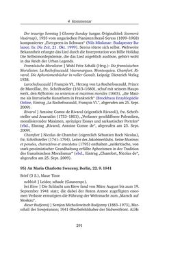 Image of the Page - 291 - in Alexander Lernet-Holenia und Maria Charlotte Sweceny - Briefe 1938-1945