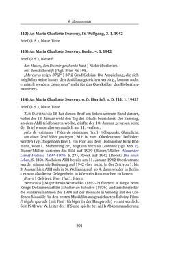 Bild der Seite - 301 - in Alexander Lernet-Holenia und Maria Charlotte Sweceny - Briefe 1938-1945