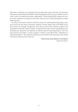 Bild der Seite - XII - in Algorithms for Scheduling Problems