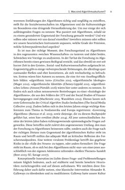 Image of the Page - 11 - in Algorithmuskulturen - Über die rechnerische Konstruktion der Wirklichkeit