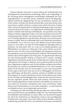 Image of the Page - 21 - in Algorithmuskulturen - Über die rechnerische Konstruktion der Wirklichkeit