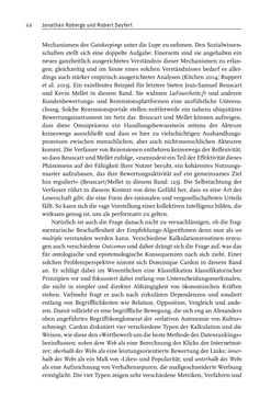 Image of the Page - 22 - in Algorithmuskulturen - Über die rechnerische Konstruktion der Wirklichkeit