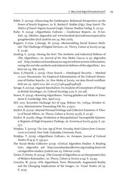 Bild der Seite - 39 - in Algorithmuskulturen - Über die rechnerische Konstruktion der Wirklichkeit