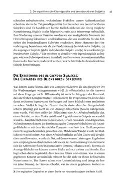 Bild der Seite - 45 - in Algorithmuskulturen - Über die rechnerische Konstruktion der Wirklichkeit