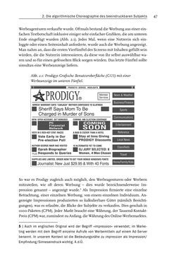 Bild der Seite - 47 - in Algorithmuskulturen - Über die rechnerische Konstruktion der Wirklichkeit