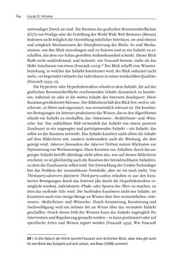 Image of the Page - 64 - in Algorithmuskulturen - Über die rechnerische Konstruktion der Wirklichkeit
