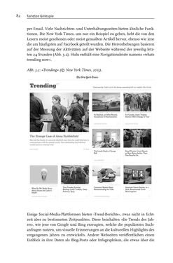 Image of the Page - 82 - in Algorithmuskulturen - Über die rechnerische Konstruktion der Wirklichkeit