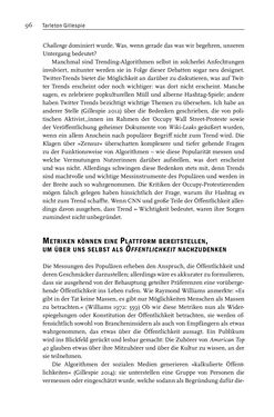 Bild der Seite - 96 - in Algorithmuskulturen - Über die rechnerische Konstruktion der Wirklichkeit