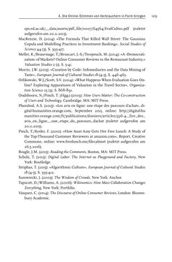 Bild der Seite - 129 - in Algorithmuskulturen - Über die rechnerische Konstruktion der Wirklichkeit