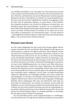 Bild der Seite - 140 - in Algorithmuskulturen - Über die rechnerische Konstruktion der Wirklichkeit