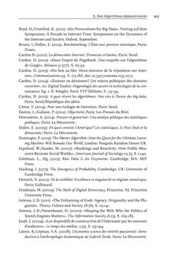 Bild der Seite - 149 - in Algorithmuskulturen - Über die rechnerische Konstruktion der Wirklichkeit