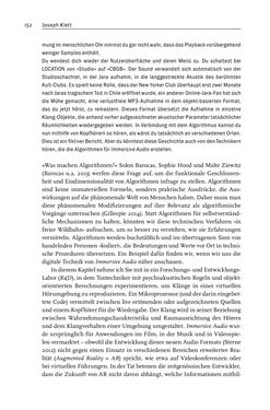 Image of the Page - 152 - in Algorithmuskulturen - Über die rechnerische Konstruktion der Wirklichkeit