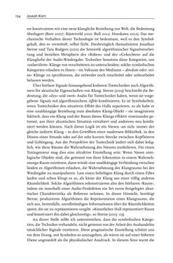 Image of the Page - 154 - in Algorithmuskulturen - Über die rechnerische Konstruktion der Wirklichkeit