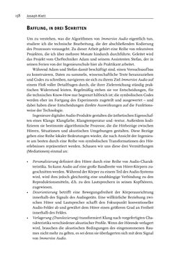 Image of the Page - 158 - in Algorithmuskulturen - Über die rechnerische Konstruktion der Wirklichkeit