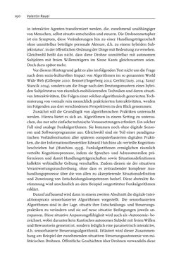 Bild der Seite - 190 - in Algorithmuskulturen - Über die rechnerische Konstruktion der Wirklichkeit