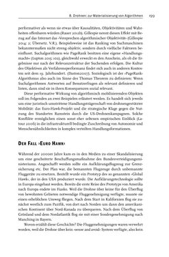 Bild der Seite - 199 - in Algorithmuskulturen - Über die rechnerische Konstruktion der Wirklichkeit