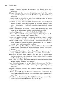 Bild der Seite - 212 - in Algorithmuskulturen - Über die rechnerische Konstruktion der Wirklichkeit