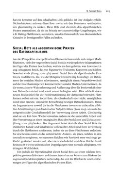 Image of the Page - 225 - in Algorithmuskulturen - Über die rechnerische Konstruktion der Wirklichkeit