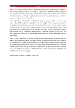 Bild der Seite - (000004) - in Austrian Law Journal, Band 1/2015