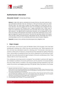Image of the Page - 67 - in Austrian Law Journal, Volume 1/2015