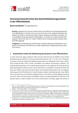 Bild der Seite - 88 - in Austrian Law Journal, Band 1/2015