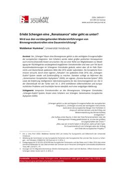 Image of the Page - (000003) - in Austrian Law Journal, Volume 1/2016