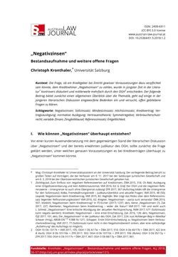 Image of the Page - 26 - in Austrian Law Journal, Volume 1/2018