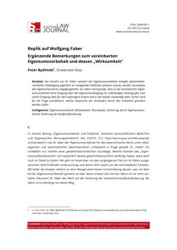 Bild der Seite - 247 - in Austrian Law Journal, Band 2/2015