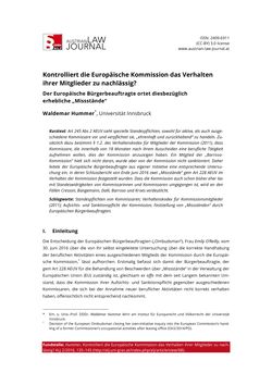 Image of the Page - 135 - in Austrian Law Journal, Volume 2/2016