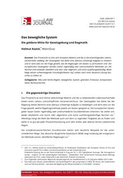 Image of the Page - (000002) - in Austrian Law Journal, Volume 3/2017