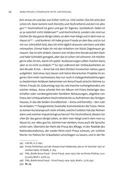 Image of the Page - 74 - in Anna Freud - Gedichte – Prosa – Übersetzungen