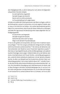 Bild der Seite - 77 - in Anna Freud - Gedichte – Prosa – Übersetzungen