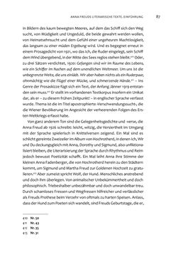 Image of the Page - 87 - in Anna Freud - Gedichte – Prosa – Übersetzungen