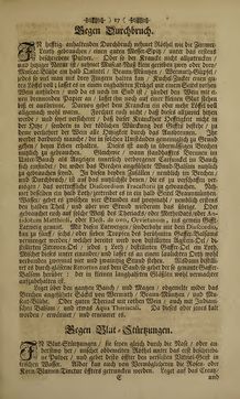 Image of the Page - 17 - in Ansteckender Seuche, welche dises 1713. Jahr in das Ertz-Hertzogthum Nieder-Oesterreich eingeschlichen - Gründlich und aussführliche Nachricht