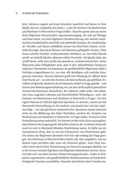 Image of the Page - 12 - in Im Namen der Emanzipation - Antimuslimischer Rassismus in Österreich