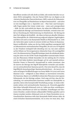Image of the Page - 32 - in Im Namen der Emanzipation - Antimuslimischer Rassismus in Österreich