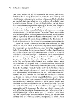 Image of the Page - 44 - in Im Namen der Emanzipation - Antimuslimischer Rassismus in Österreich
