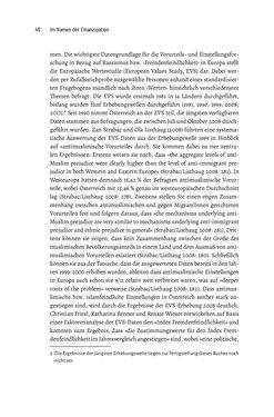 Image of the Page - 46 - in Im Namen der Emanzipation - Antimuslimischer Rassismus in Österreich