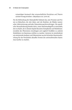 Image of the Page - 58 - in Im Namen der Emanzipation - Antimuslimischer Rassismus in Österreich