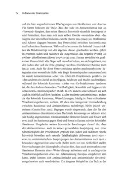Image of the Page - 74 - in Im Namen der Emanzipation - Antimuslimischer Rassismus in Österreich