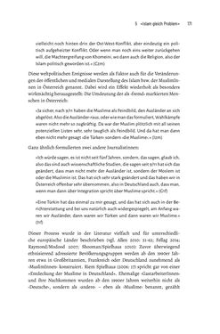 Bild der Seite - 171 - in Im Namen der Emanzipation - Antimuslimischer Rassismus in Österreich