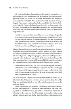 Image of the Page - 188 - in Im Namen der Emanzipation - Antimuslimischer Rassismus in Österreich