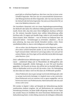 Image of the Page - 192 - in Im Namen der Emanzipation - Antimuslimischer Rassismus in Österreich